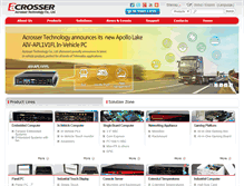 Tablet Screenshot of acrosser.com